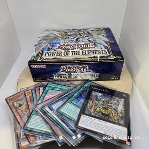 Yu-Gi-Oh! Power of the Elements Booster Box OPENED